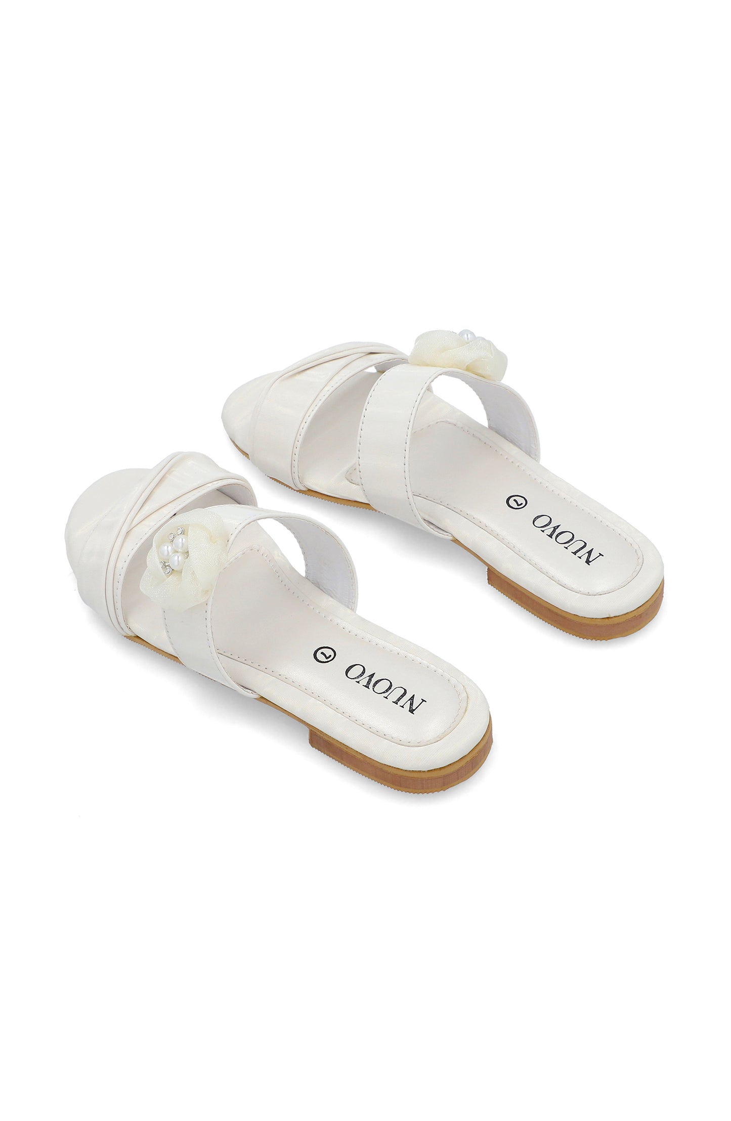 Women Slippers -  WHITE