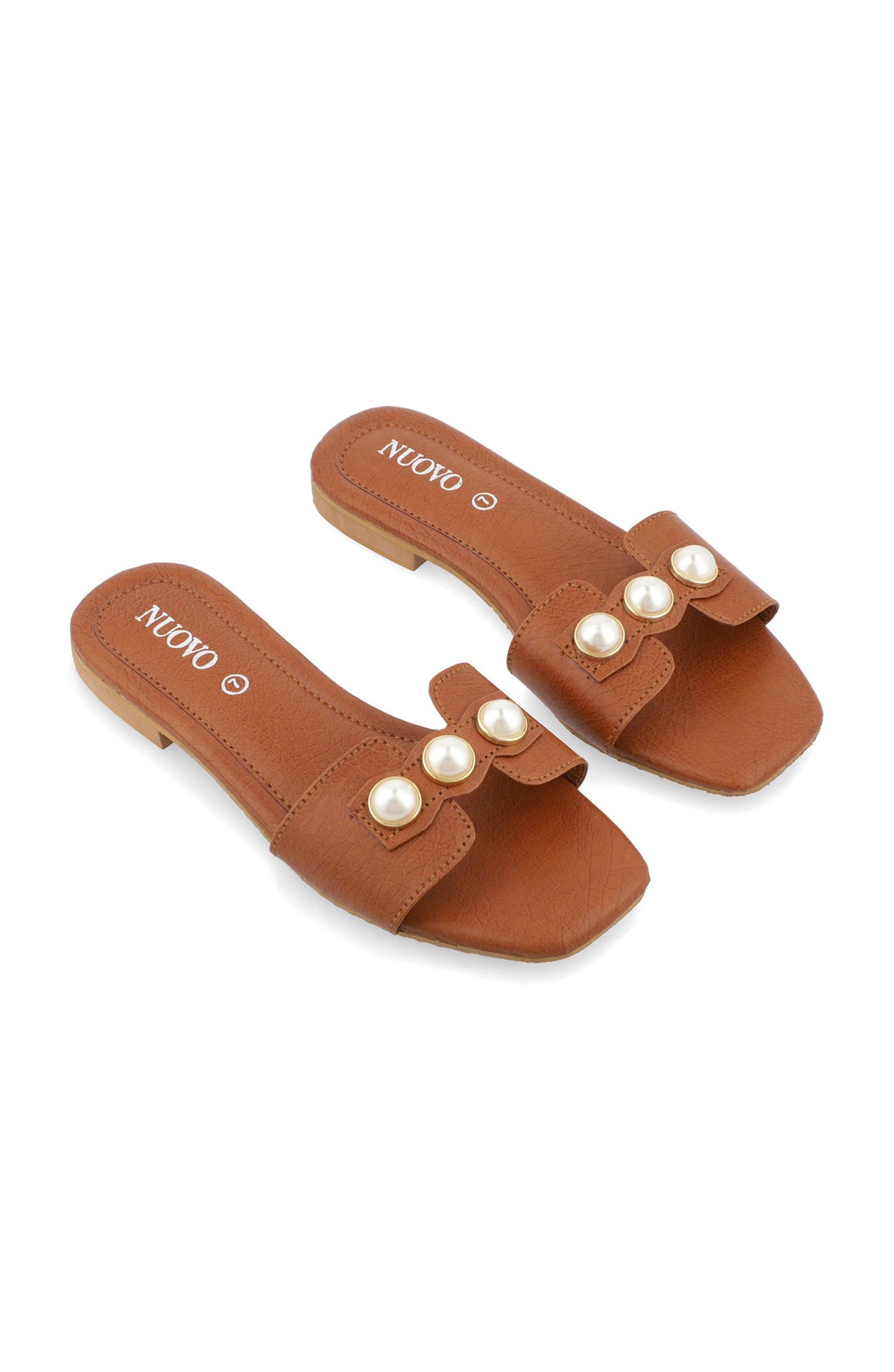 Women Slippers - Brown
