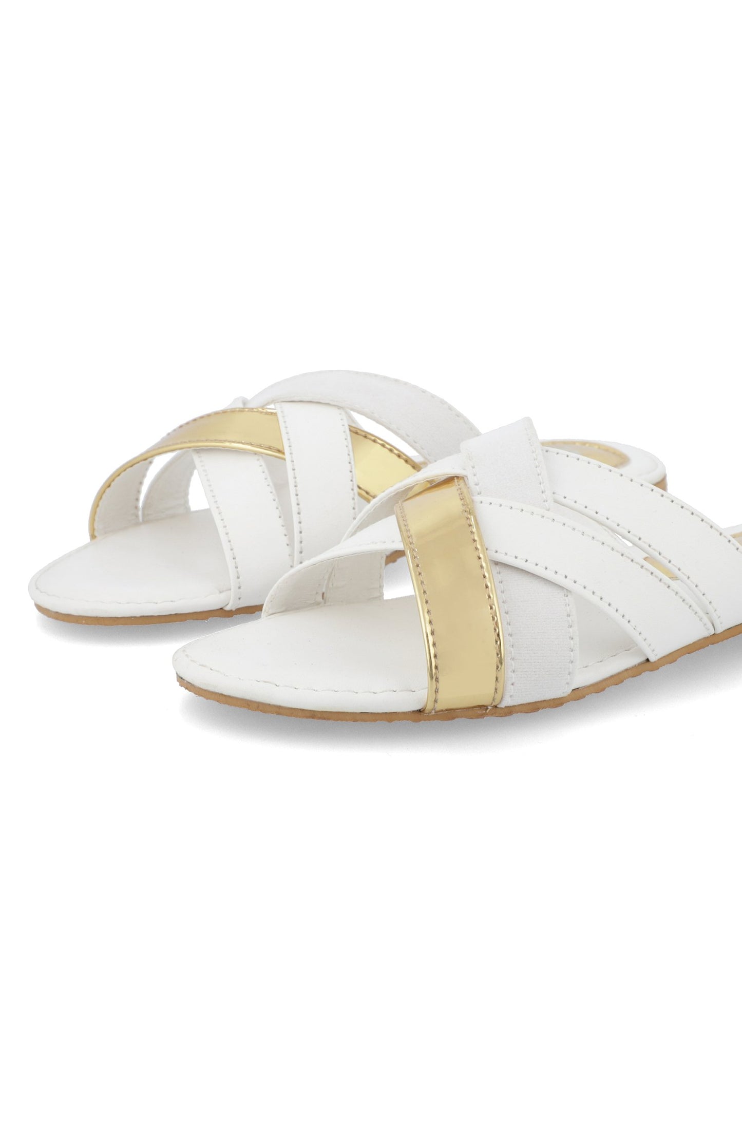 Women Slippers - White