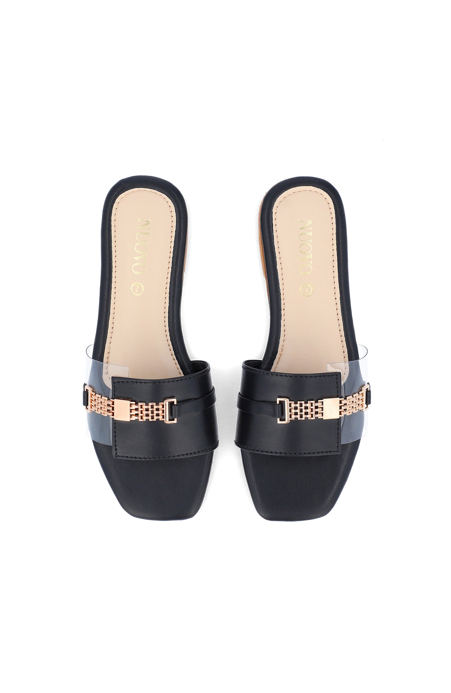 Women Slippers -  BLACK
