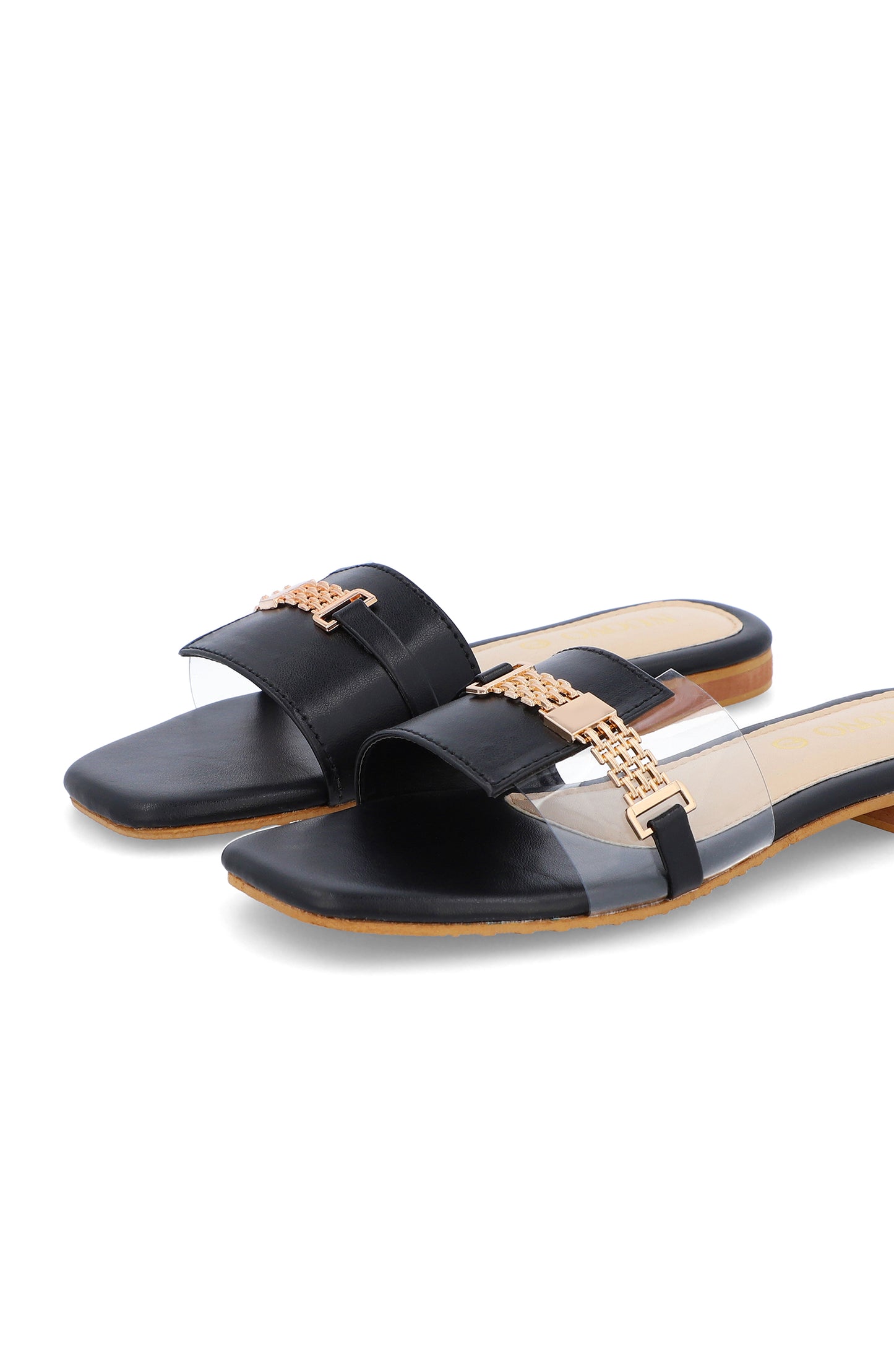 Women Slippers -  BLACK