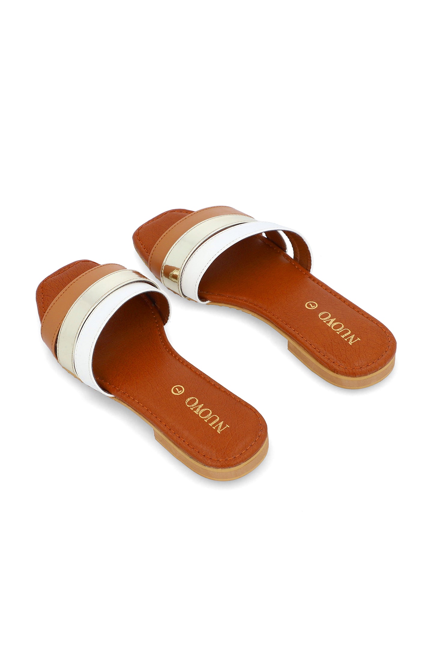 Women Slippers -  BROWN