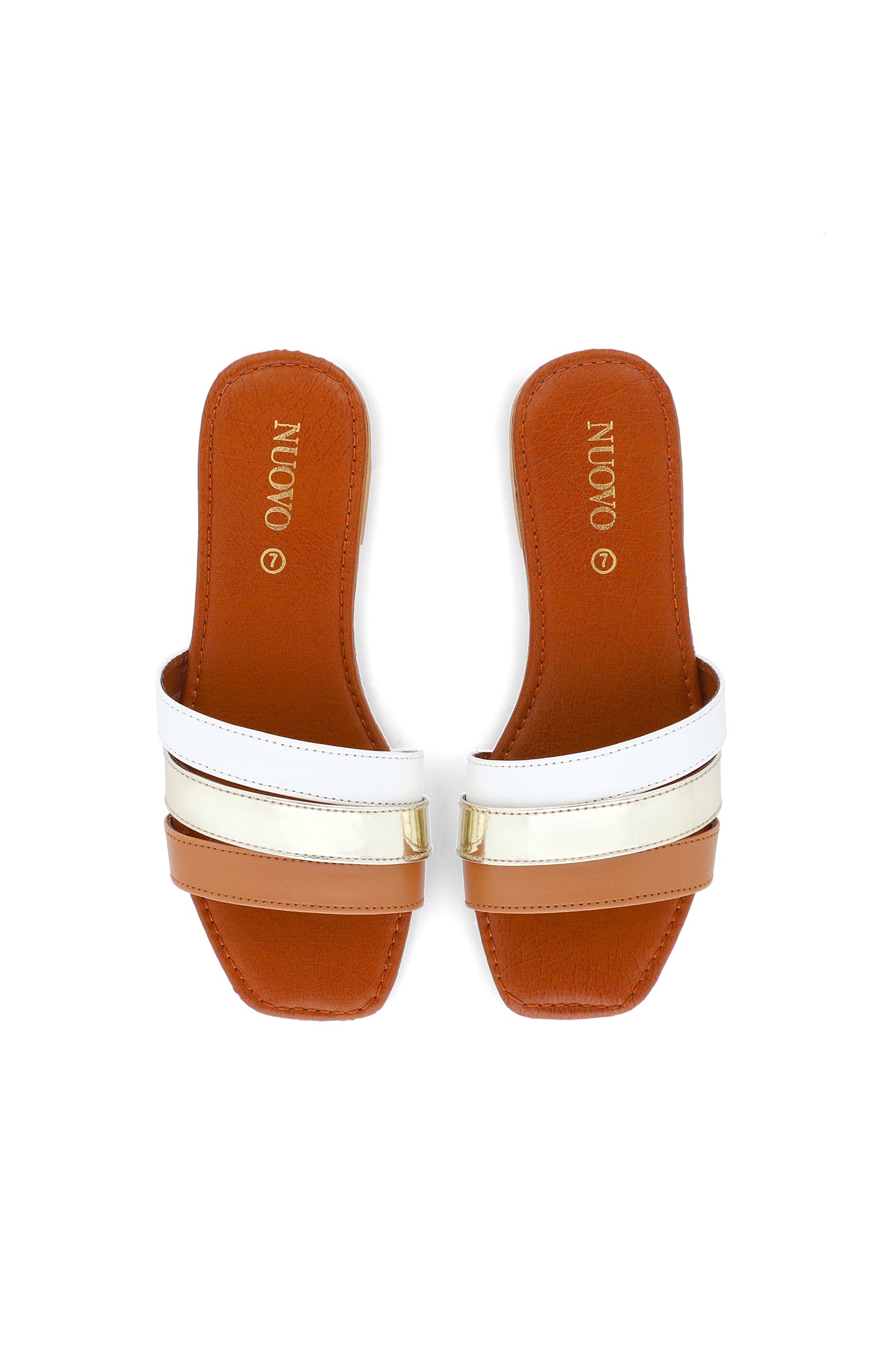 Women Slippers -  BROWN