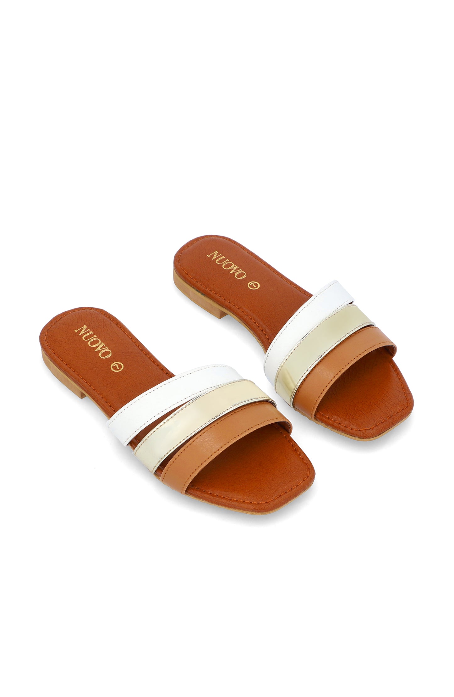 Women Slippers -  BROWN