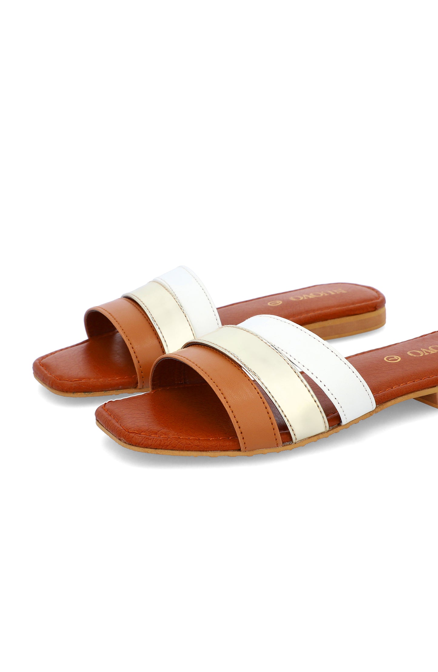 Women Slippers -  BROWN
