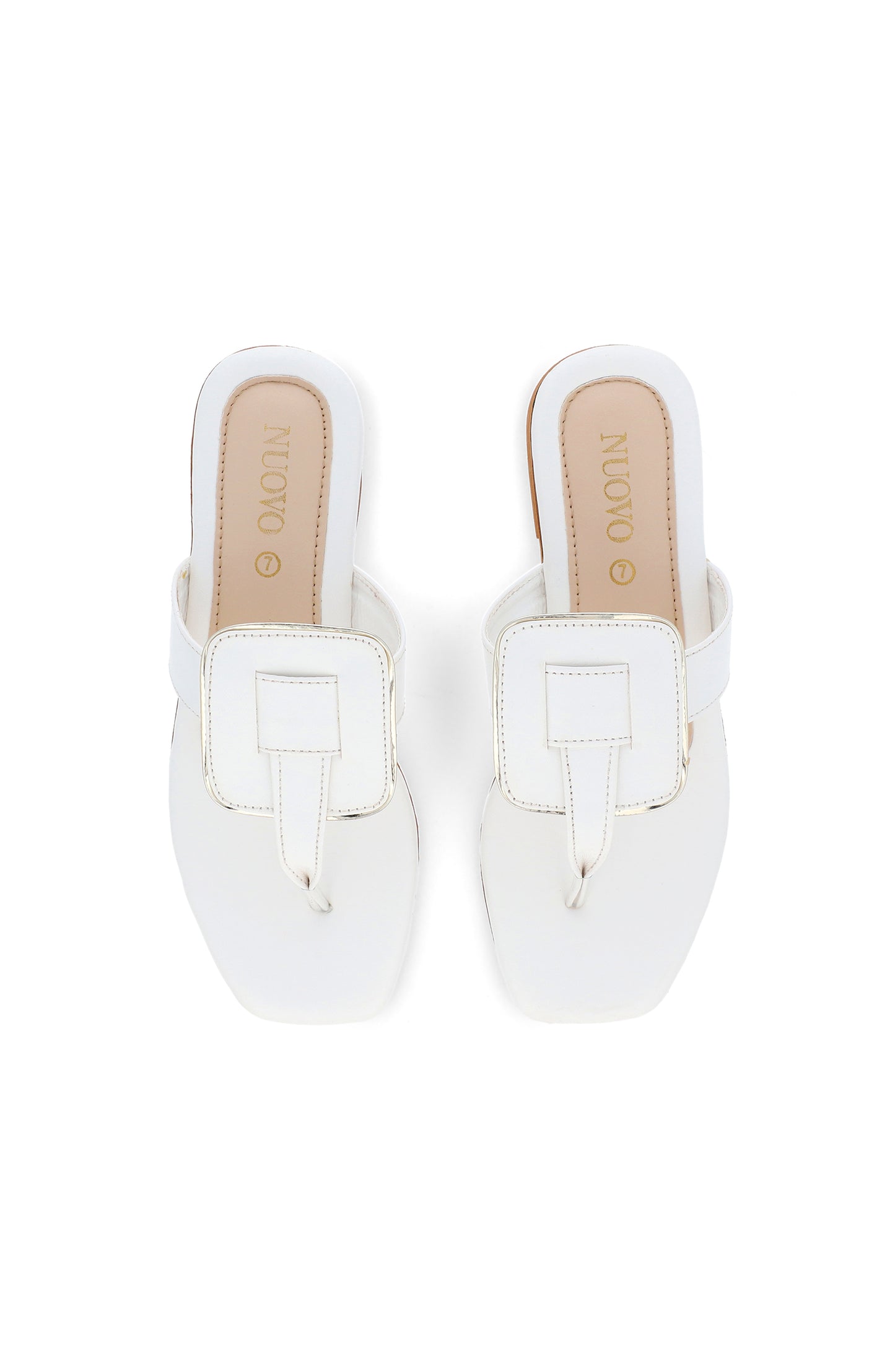 Women Slippers -  WHITE