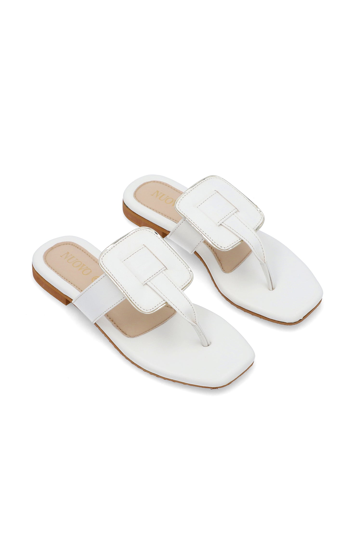 Women Slippers -  WHITE