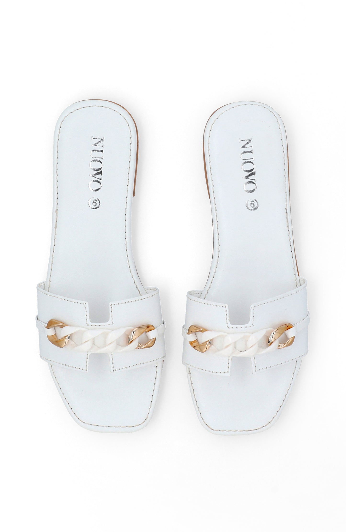 Women Slippers -  WHITE