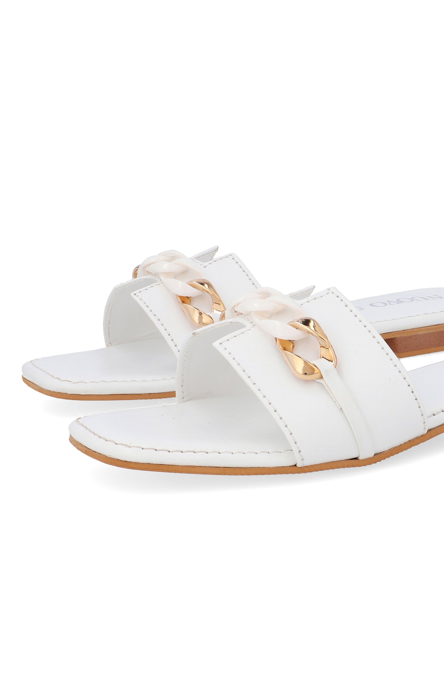 Women Slippers -  WHITE