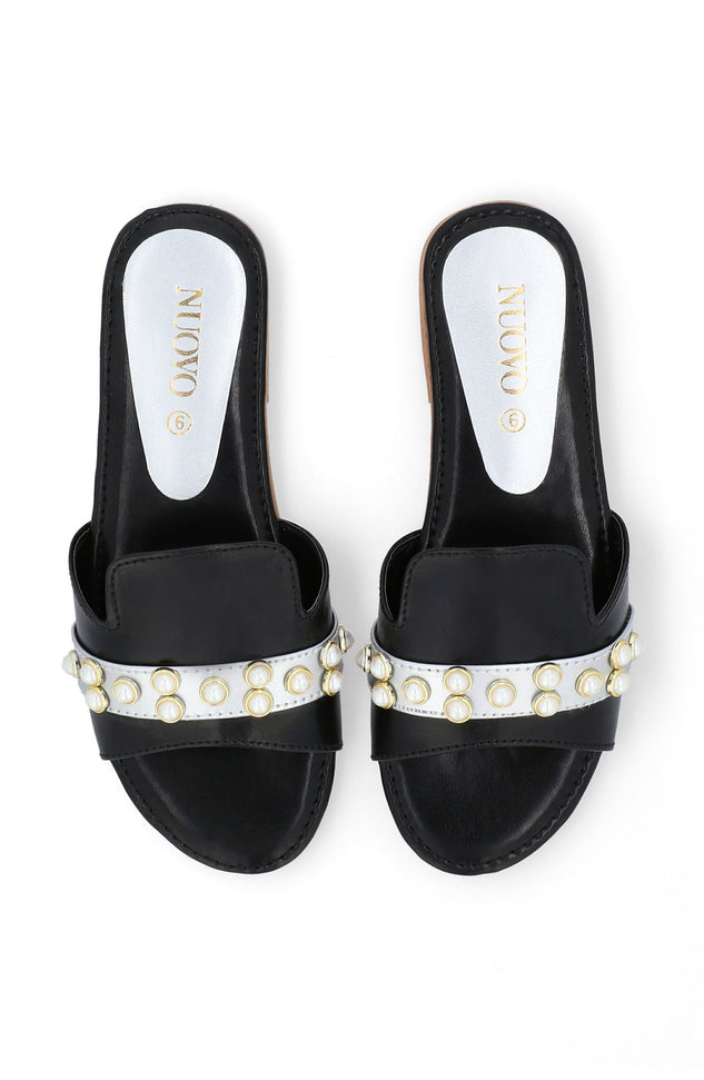 Women Slippers -  BLACK