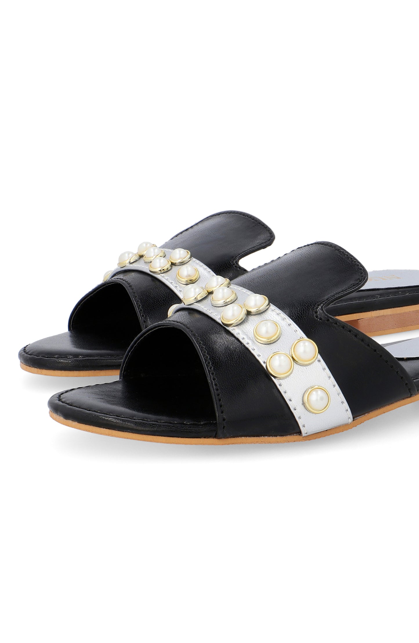 Women Slippers -  BLACK
