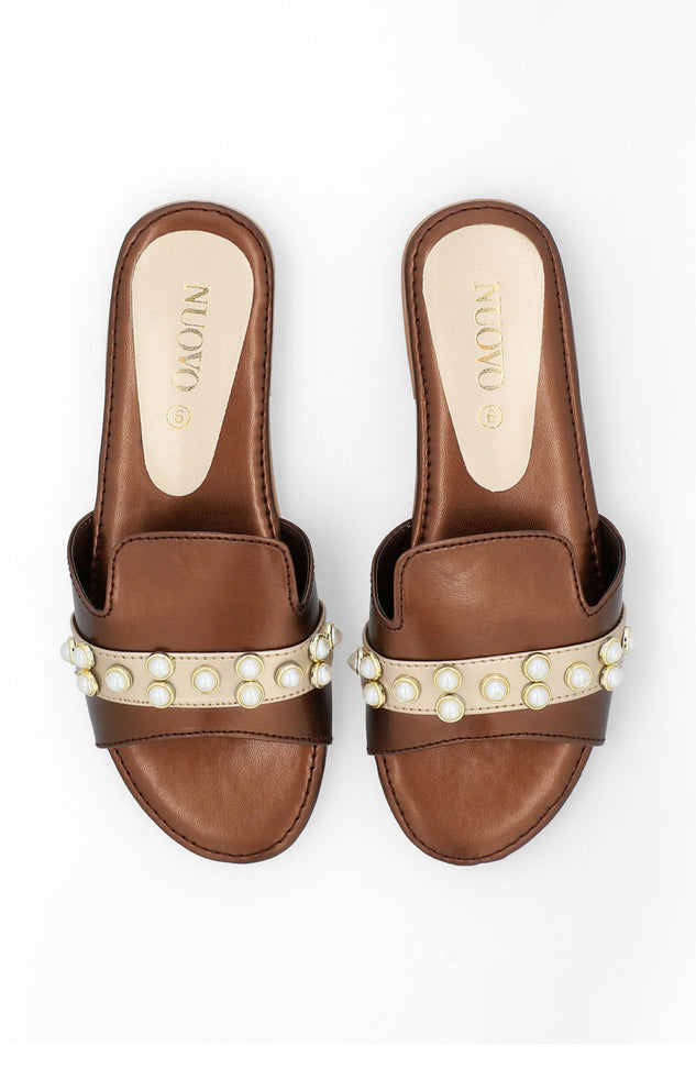 Women Slippers -  BROWN