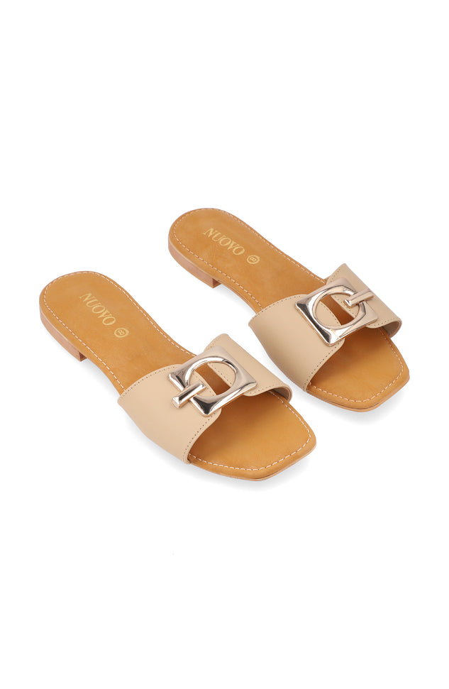 Women Slippers -  FAWN