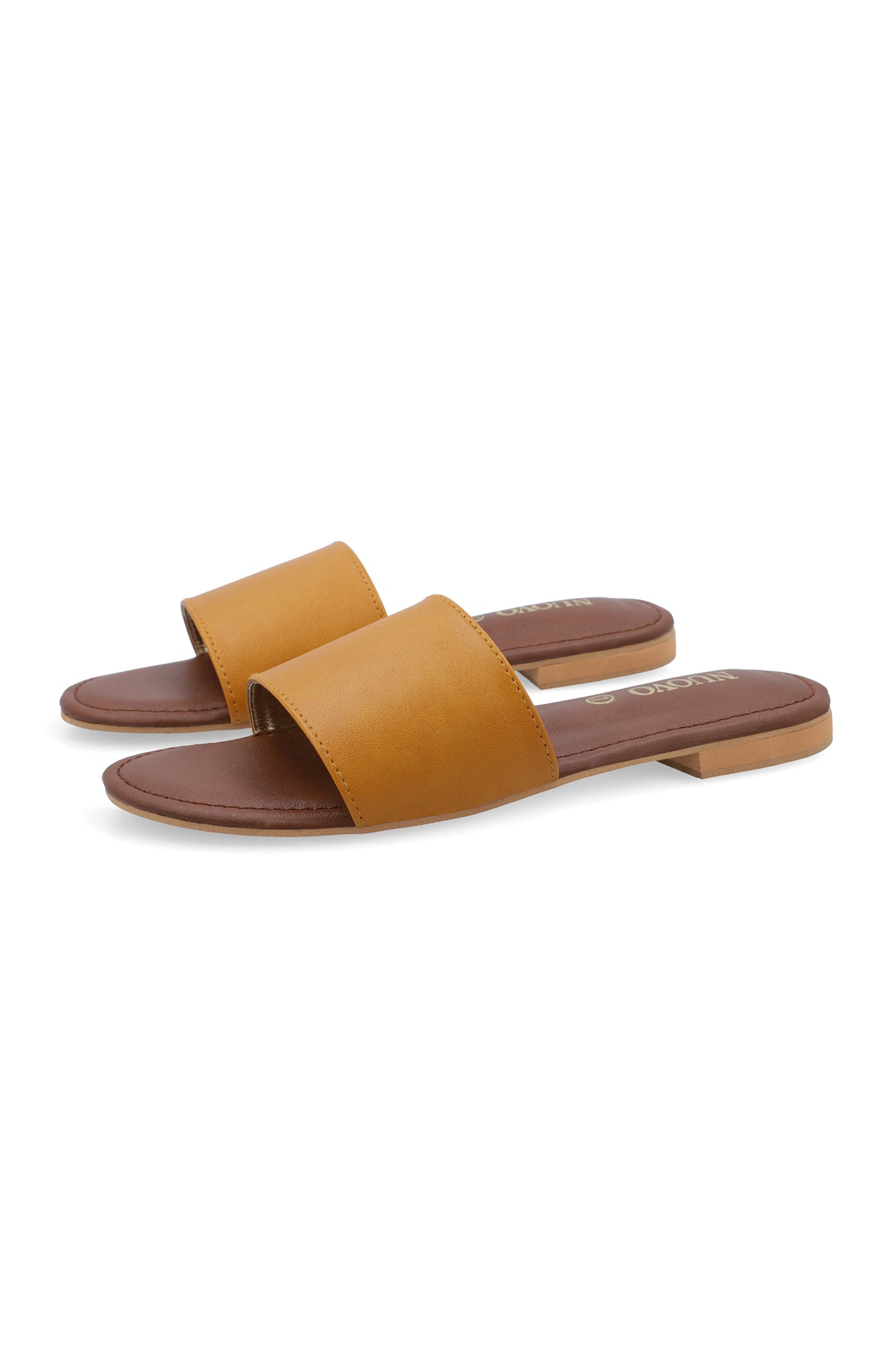 ORFS-82 BEIGE MIX  FOOTWEAR FLAT SANDALS