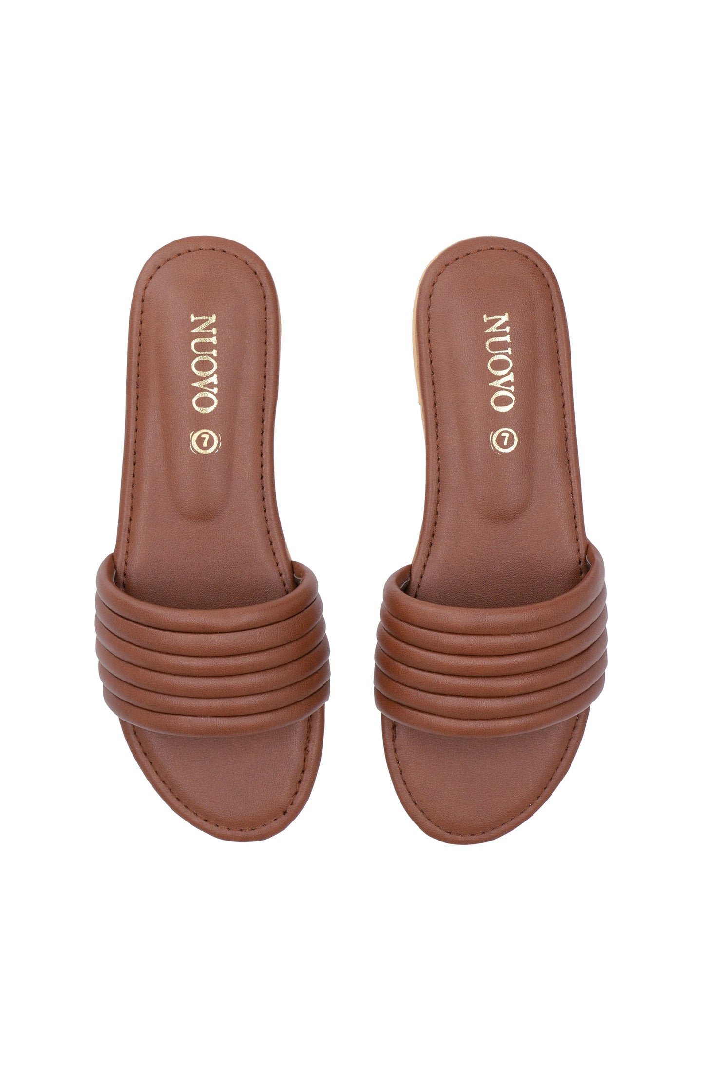 Women Slippers -  BROWN