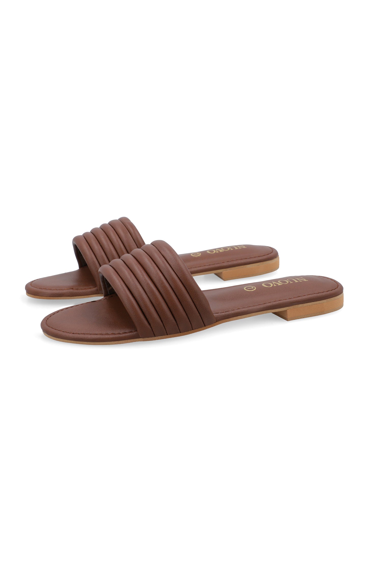 Women Slippers -  BROWN