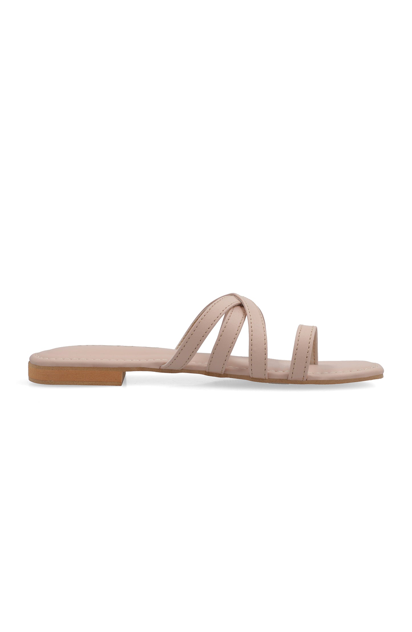 ORFS-85 FAWN MIX  FOOTWEAR FLAT SANDALS