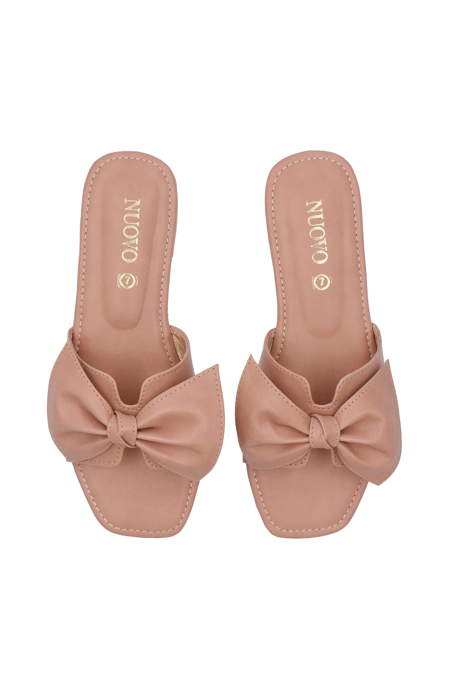 ORFS-87 PINK MIX  FOOTWEAR FLAT SANDALS