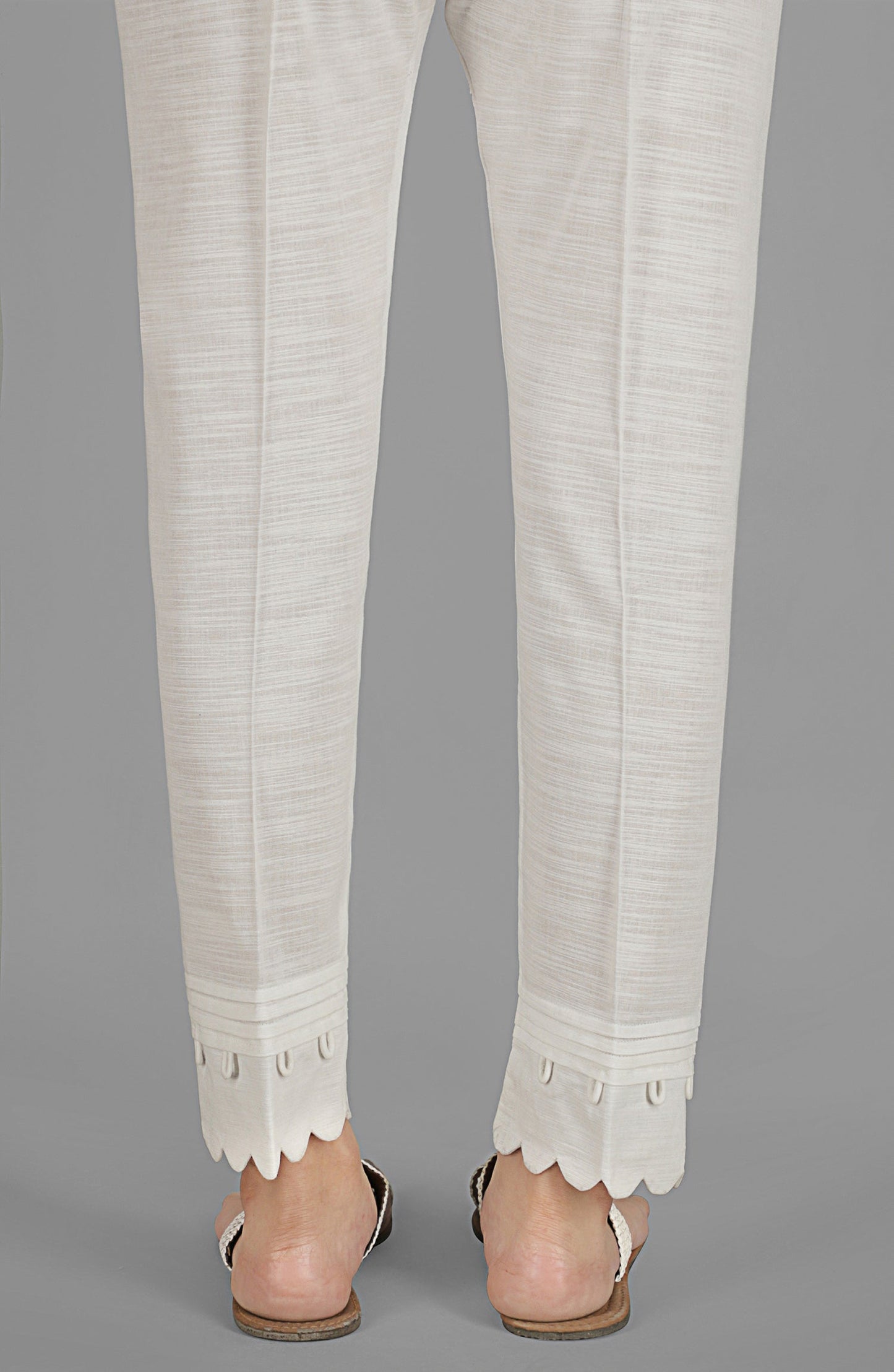 Stitched 1 Piece Plain Khaddar Pants