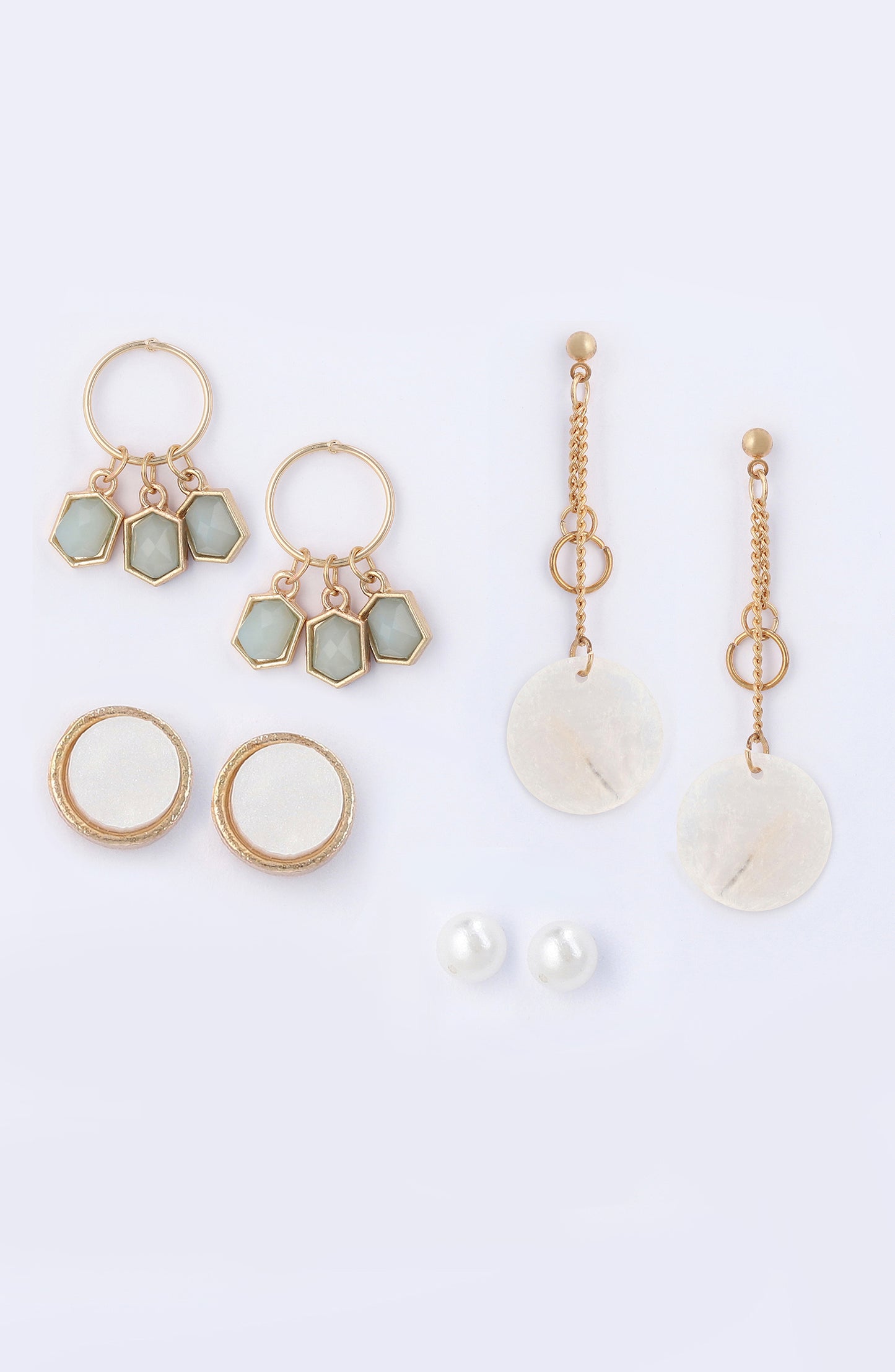 Set of 4 earrings