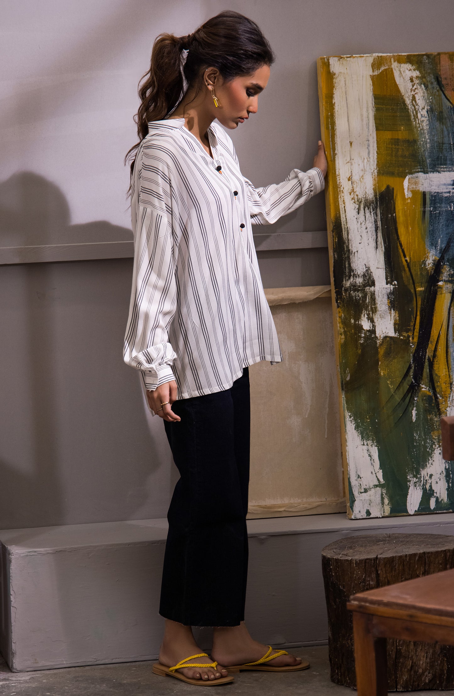 NRC-73/S WHITE HEAVY COTTON SCSHIRT READY TO WEAR SHIRT