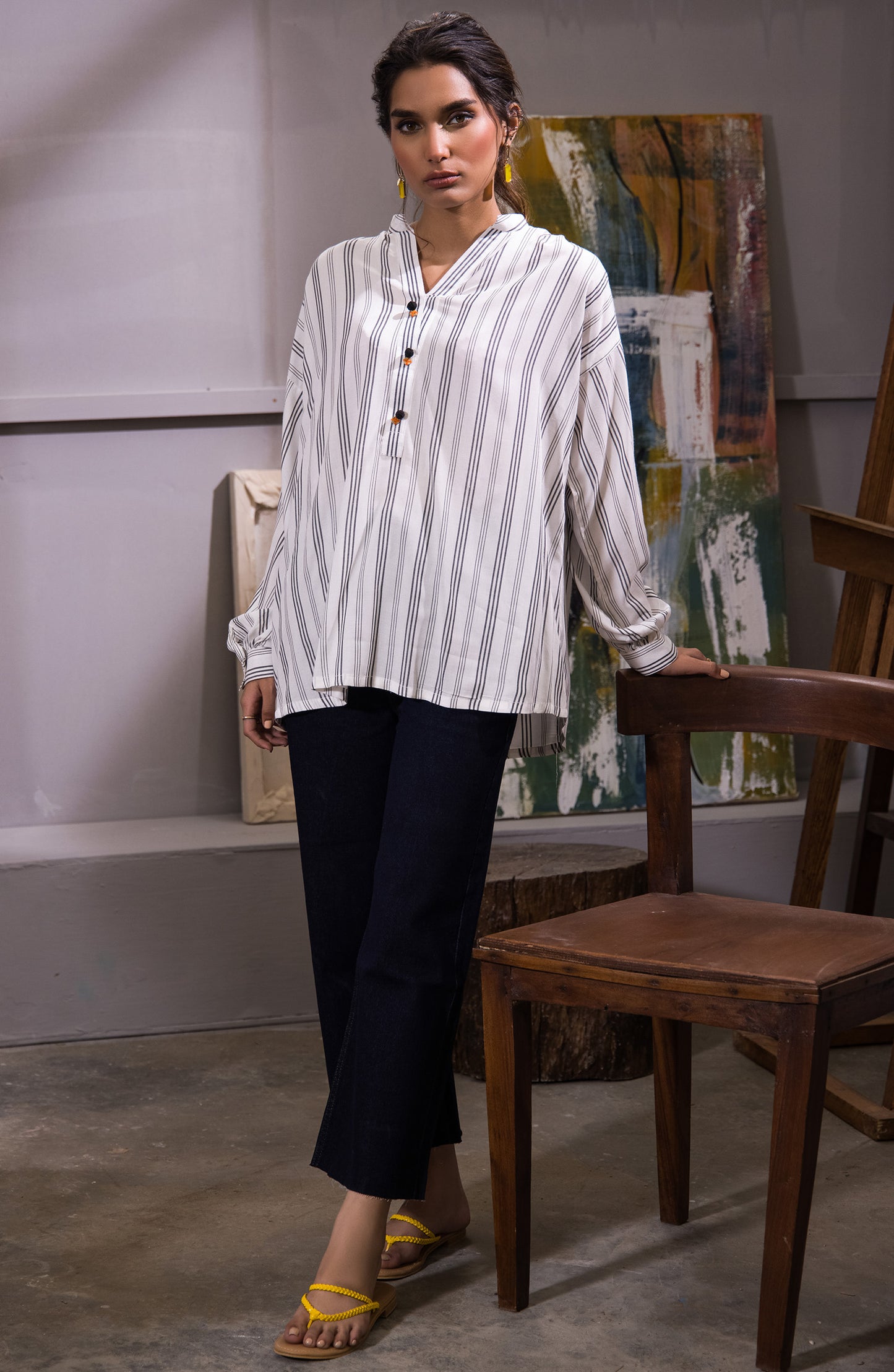 NRC-73/S WHITE HEAVY COTTON SCSHIRT READY TO WEAR SHIRT